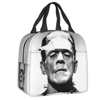 Frankenstein Termiliselt Isoleeritud Lõuna Kott Õudus Halloween Koletis Resuable Lunch Box Naiste Lapsed Kooli Piknik Toidu Kotid
