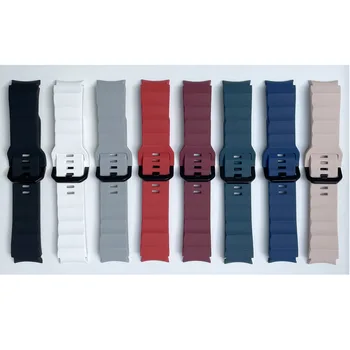 20mm Watch Band Galaxy Watch6 Klassikaline 43mm 47mm Silikoonist Rihm Samsung Galaxy Watch 6 5 4 44mm 40mm Watchband Käevõru