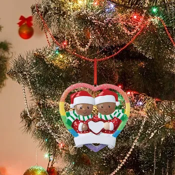 Custom Christmas Tree Teenetemärgi Rippuvad Ripatsid Jõulud Kaunistused 2024 Lõbus Home Decor Dropshipping Tasuta Kohaletoimetamine DecoraçãO