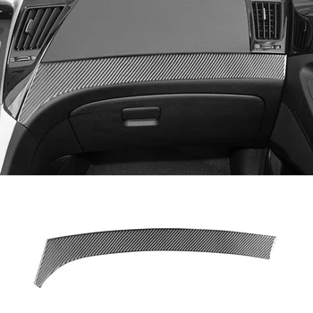 Süsinikkiust Kesk-Konsooli Co-Pilot Riba Katab Sisekujundus Kleebise jaoks Hyundai Sonata 8. 2011-2014 Tarvikud