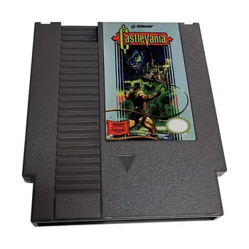 Castlevania 72 sõrmed Mäng Kassett 8 Bit NES NTSC ja PAl Video Mängu Konsool