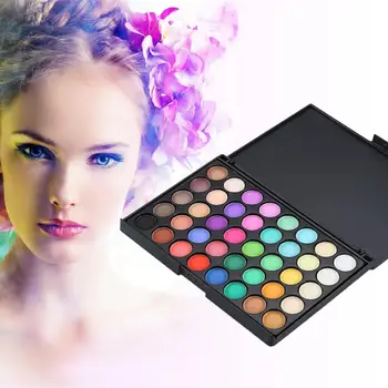 40 Värv Matt Lauvärv Koor Veekindel Glitter Eye Shadow Makeup Palett Virvendama Kosmeetika Maquillajes Para Mujer