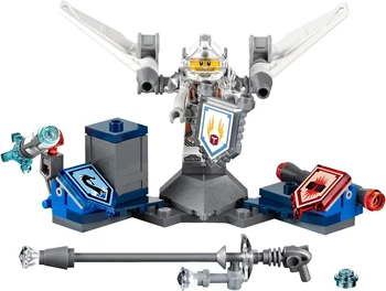 KES Seeria Black Knight Nexoed Rüütlid ehitusplokid Savi Mecha Fortrex Ühilduvad LEGO 70313 Tellised Mänguasjad Lastele Kingitusi