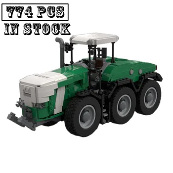 UUS Case IH põllumajandusettevõtte traktori ehitusplokk, KES-83784 veoauto assamblee mänguasi mudel sünnipäeva kingitused