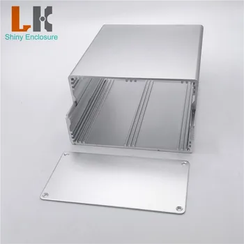 LK-ALS37 Split Pressitud Alumiiniumist Elektroonilise Projekti Box Alumiinium Instrument Juhul DIY toiteallikate Ruum 63x120x130mm