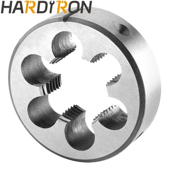 Hardiron Meetriline M36 Ring-Threading Surra, M36 x 4.0 Masin Lõng Die Parempoolne