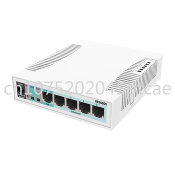CSS106-5G-1S 5x Gigabit Ethernet Smart SOHO Switch, SFP puuri, plastikust juhul, SwOS