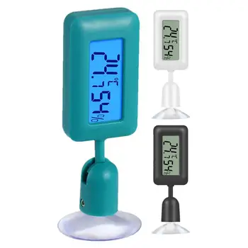 Pööratav Termomeeter Hygrometer Siseruumides Väljas Mugav Temperatuur Niiskus Monitor Selge LCD Ekraan Pet Inkubaator