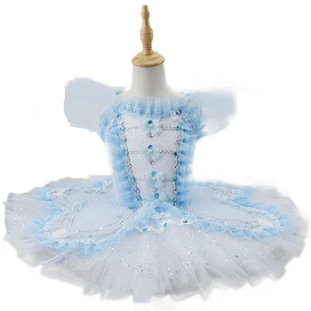 2023 Uus Sinine Roosa Professionaalne Ballett Kostüüm Klassikaline Ballett Tulemuslikkuse Kanda Ballerina Tutu Täiskasvanud Tüdruk Ballett Seelik Riided