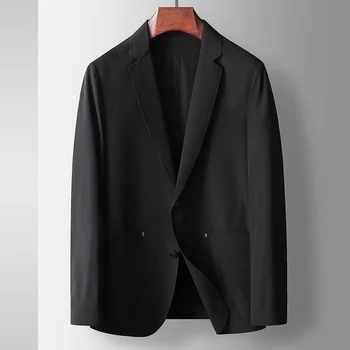 6359-Vabaaja ülikond Meeste äri casual triibuline, triibulised jet jakk jakk jakk ühe
