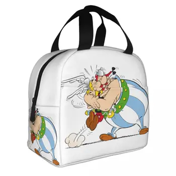 Asterix Ja Obelix Isoleeritud Lõuna Kott, Jahuti Kotti, Lõuna Konteiner Seiklus Manga Tassima Lunch Box Toidu Ladustamise Kotid Beach Väljas