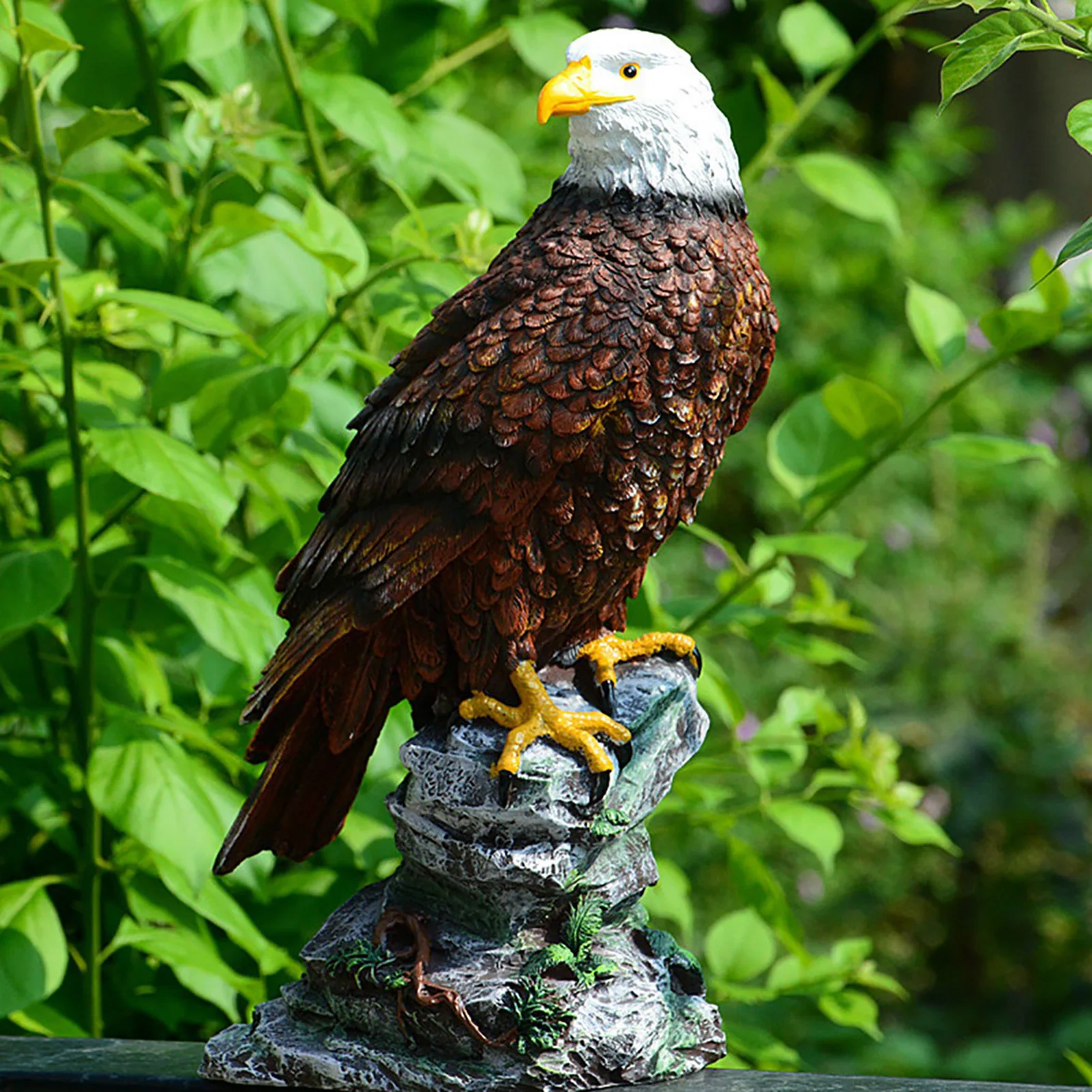 Vaik Simuleeritud Eagle Aed Statue Outdoor Skulptuur Muru Aias Stseeni Decor . ' - ' . 1