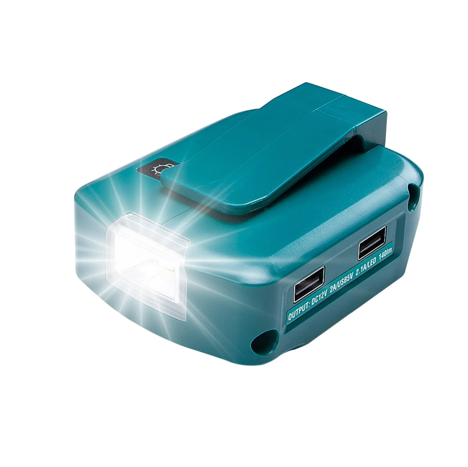 Eest Makita ADP05 14,4 V/18V Lõvi Aku Dual USB converter Port LED Tõmbamisega Väljas Välklamp Makita Akud . ' - ' . 0
